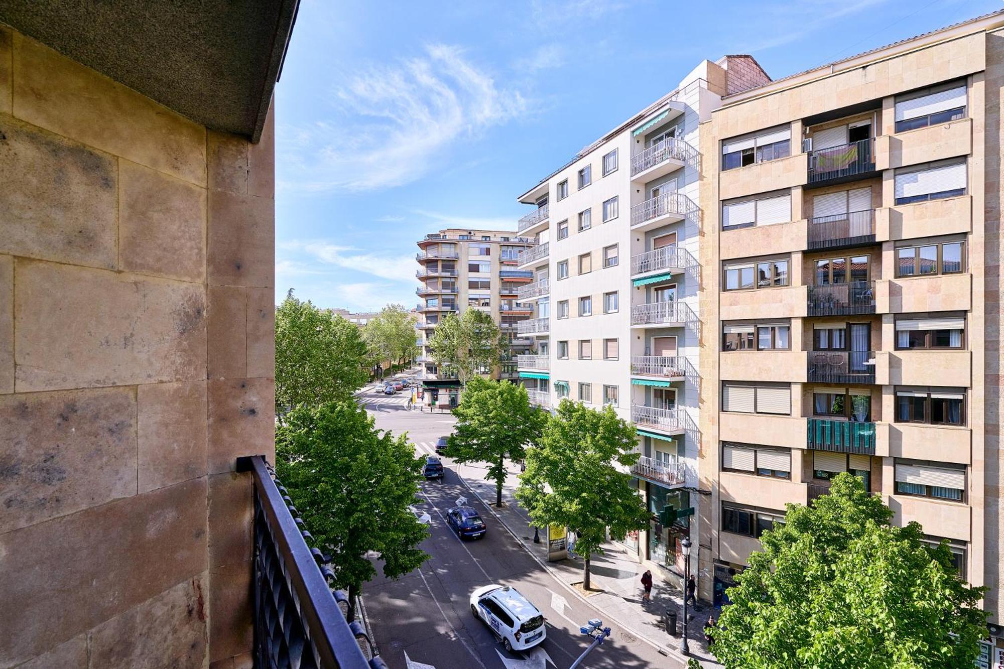Ferienwohnung Alojamiento Plaza La Fuente Centro Salamanca Exterior foto